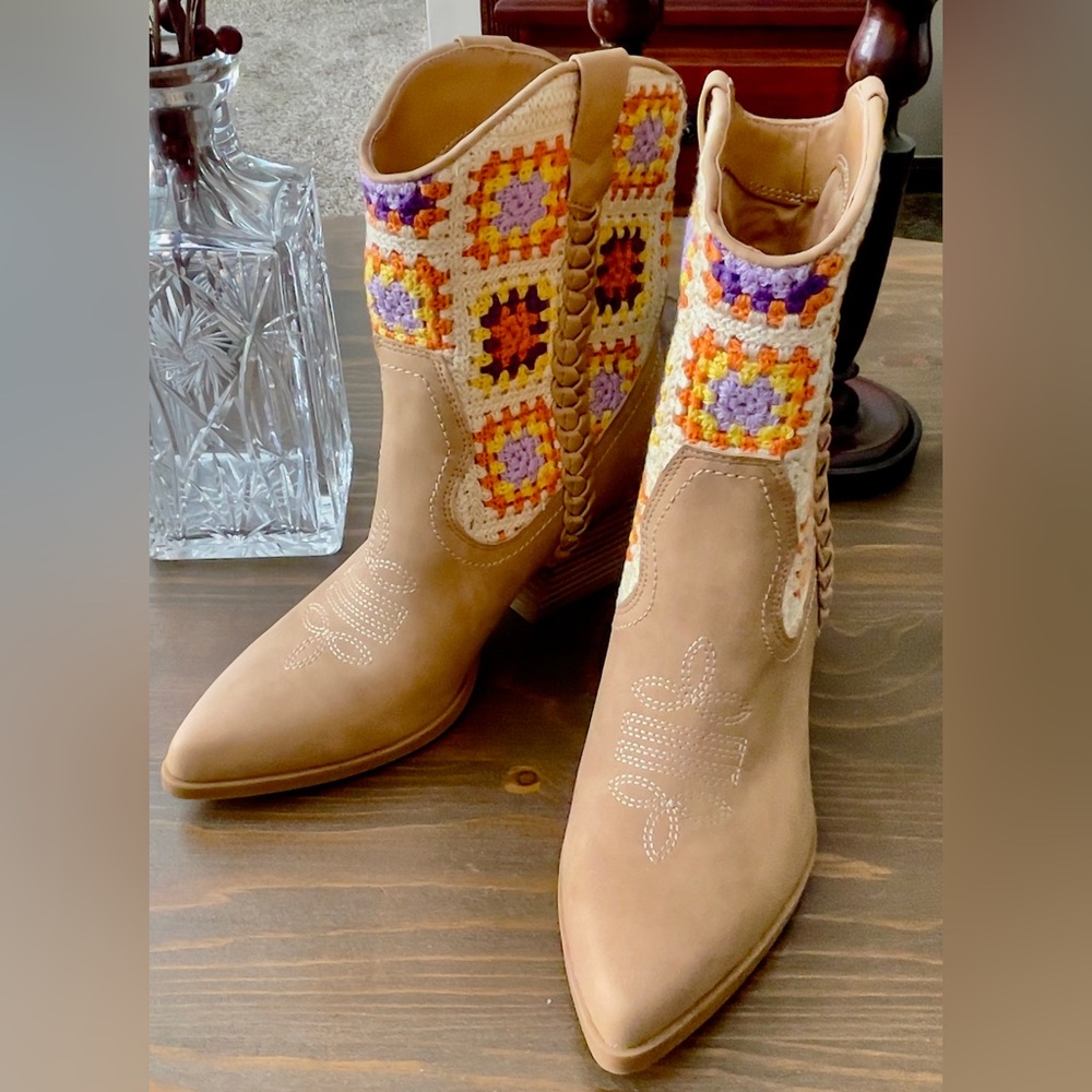 Dolce Vita Bohemian Western Style Boots